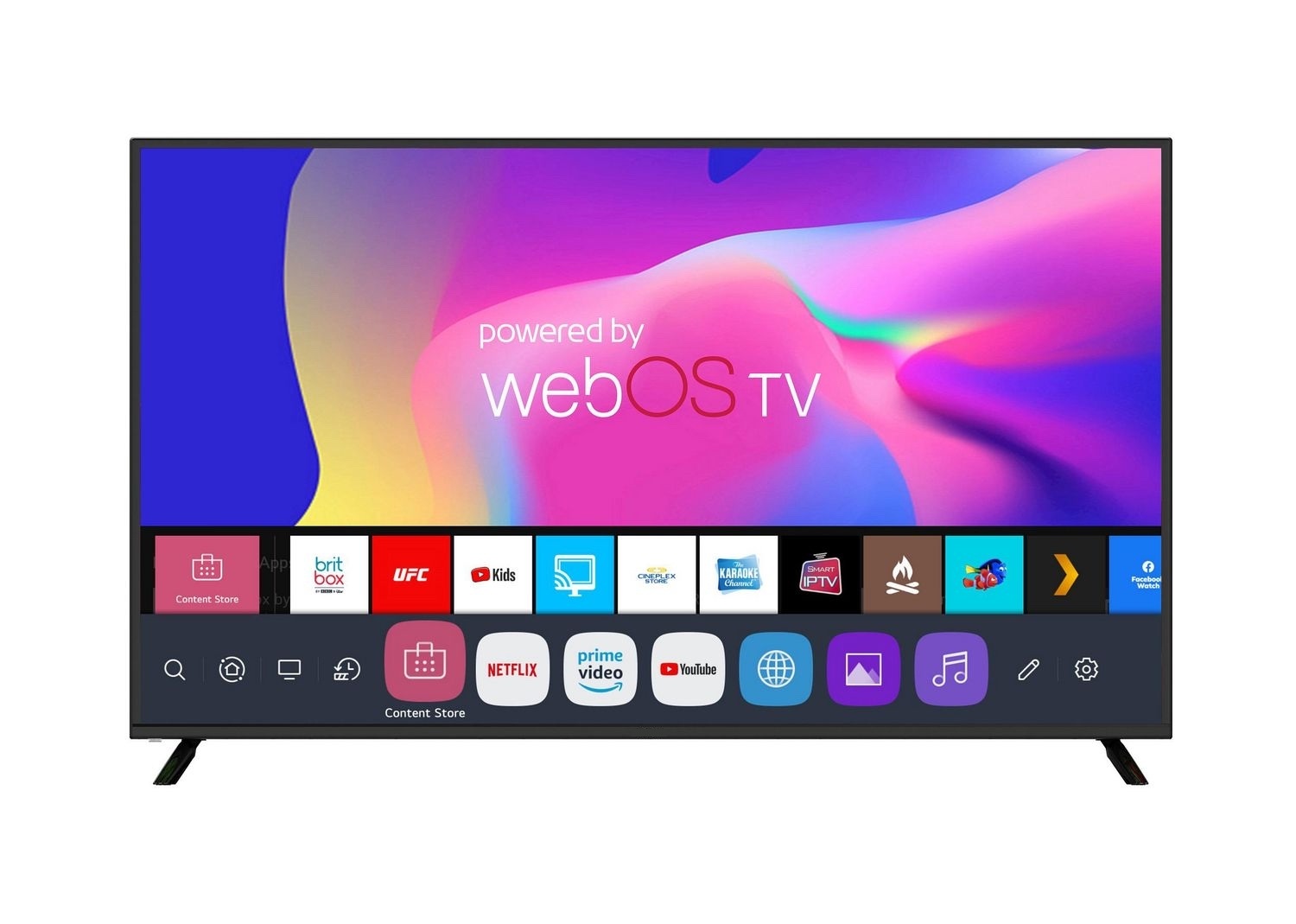 تلفزيون 100 بوصة TELEZONE 4K UlHD نظام webOS LG 