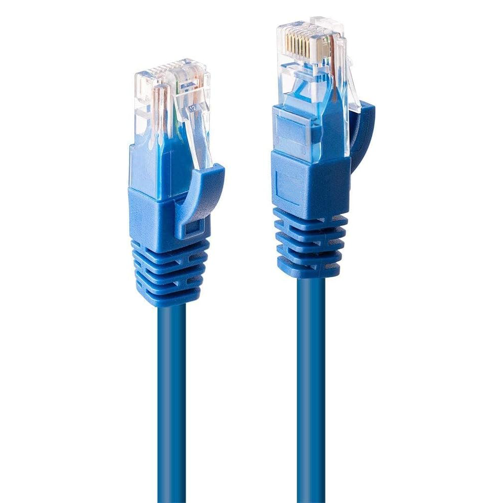كيبل انترنت 30 متر CAT6 لون ازرق
