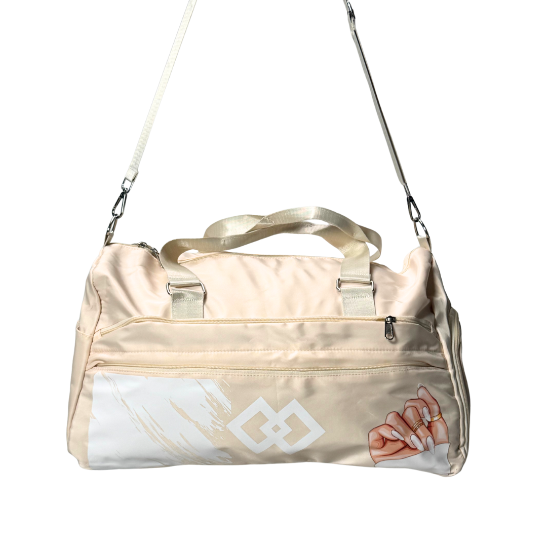 Q Grey Gym Duffle