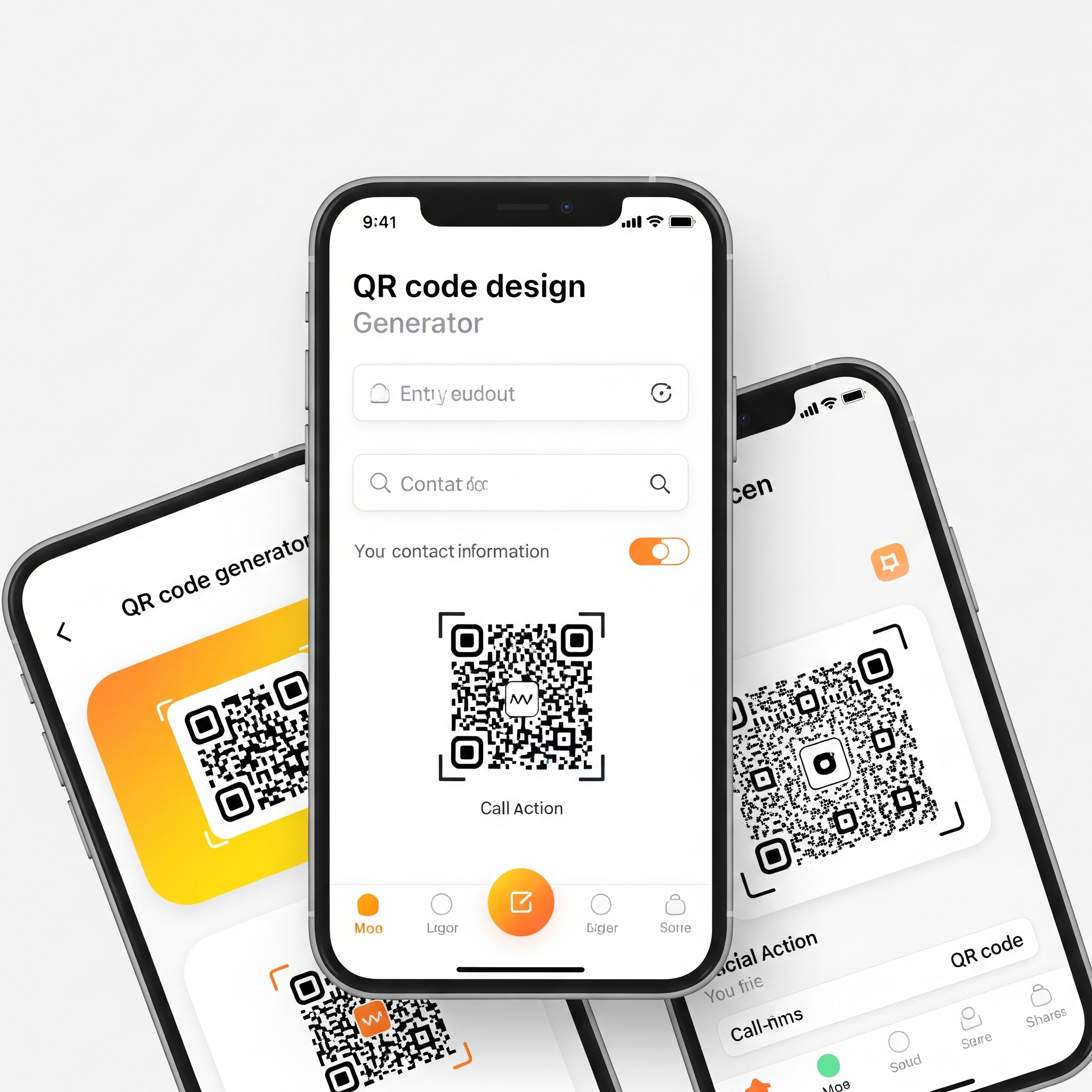 تصميم QR code