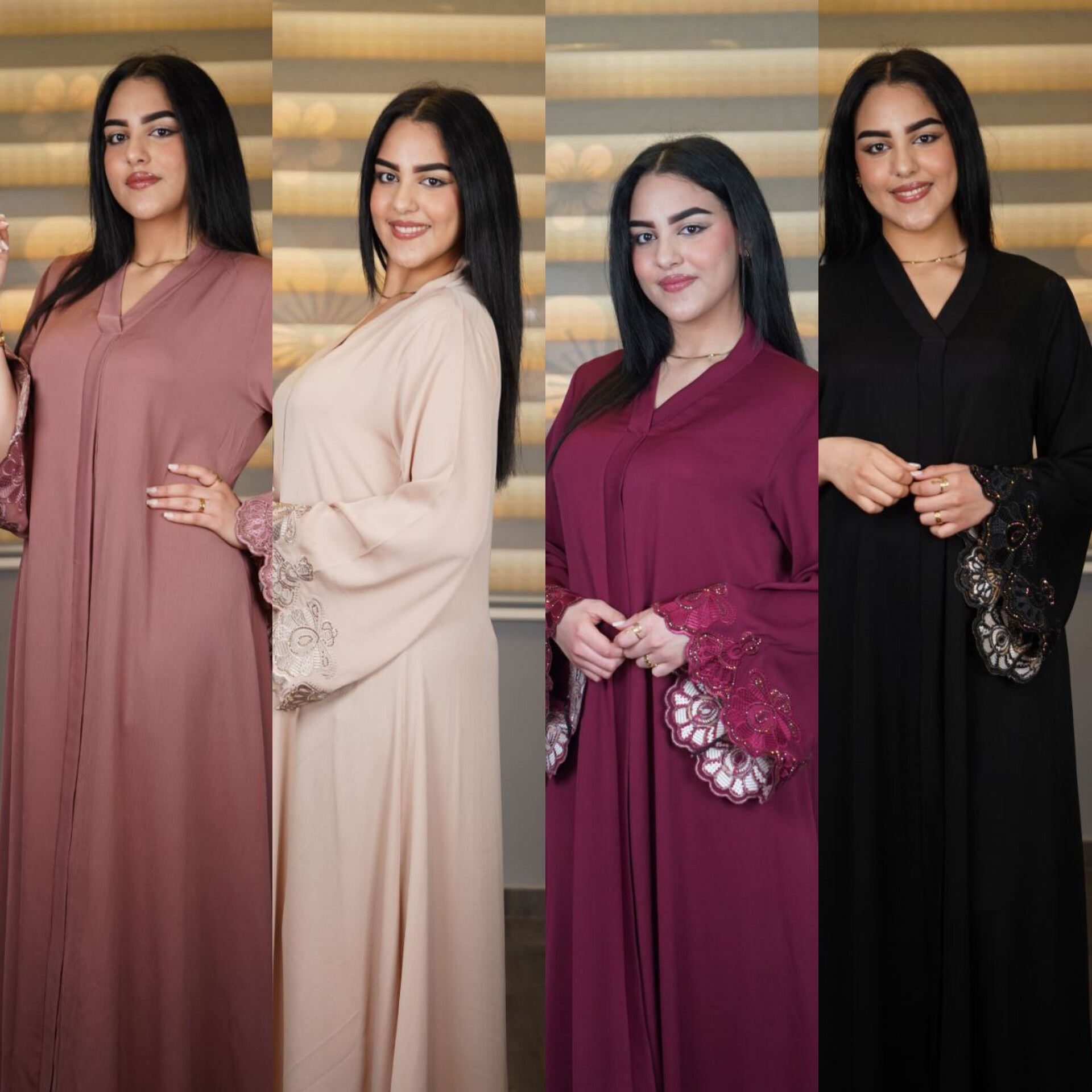 عباية وردة 🌸