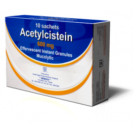 ACETYLCISTEINE 600MG SACH