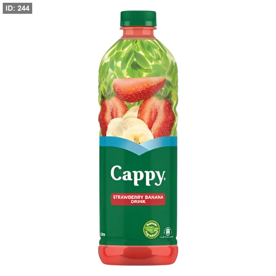 عصير كابي توت وموز لتر ونص